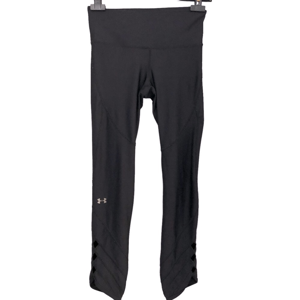 Under Armor Compression Capris Leggings pants Black SZ S